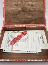 Vintage Cigar Box Wooden With