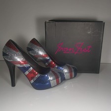 Iron Fist Size 6 Union Jack Shoes (Jacked Up)