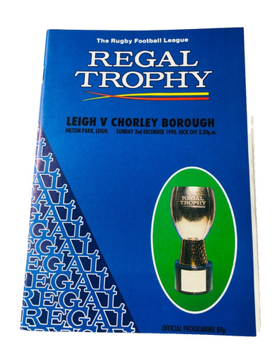 Rugby programme leigh - leigh, vs