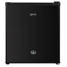 Counter Top Freezer with Lock, 33L, Reversible Door, Black, Igenix IG3751BL