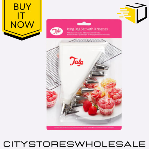 Tala icing bag set with - bag,
