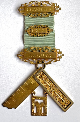 Large masonic past - past, master