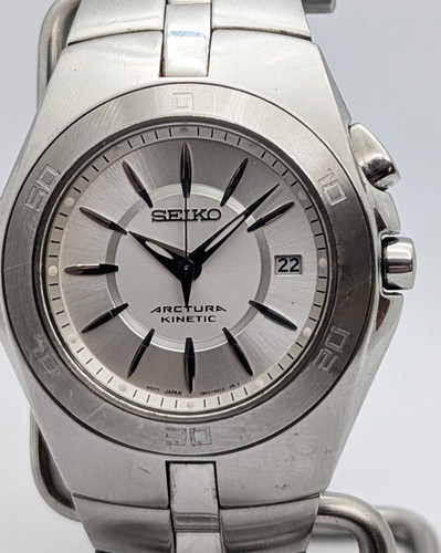 Seiko arctura kinetic - kinetic, white