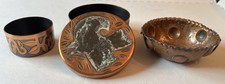 3-Piece Copper Trinket Box Set