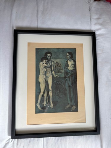 Vintage framed print - la, vie