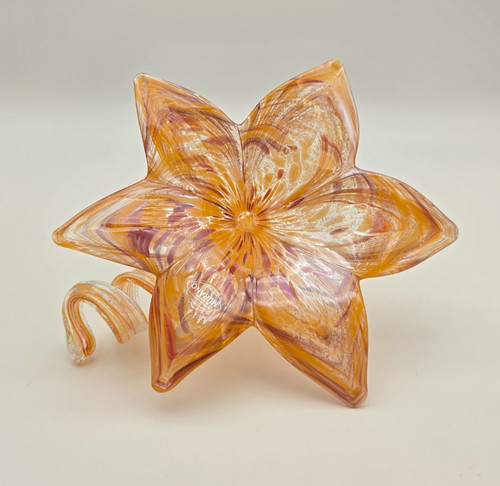 Sculpture flower glass - glass,