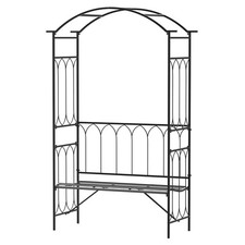 Outsunny Garden Arbour Bench