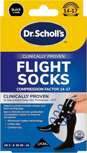Scholl flight socks - -, cotton