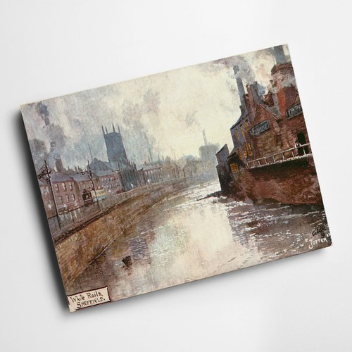 Print vintage yorkshire - a6,