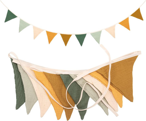Fabric bunting banner - fabric,