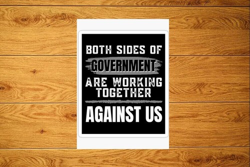 Government against people - government,
