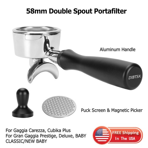 58mm portafilter double spout - 58mm,