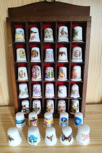 Thimble collection display - collection,