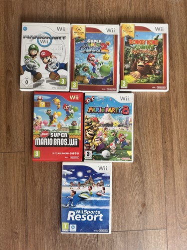Nintendo wii pal games - games, mario