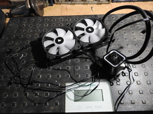 Corsair h100 rgb liquid cpu - corsair,