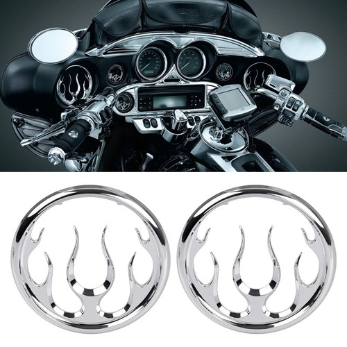 Flame speaker grill - 2x,