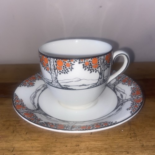 Art deco crown ducal - art,