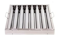 Stanley steel commercial kitchen canopy grease baffle filters 495 x 495mm