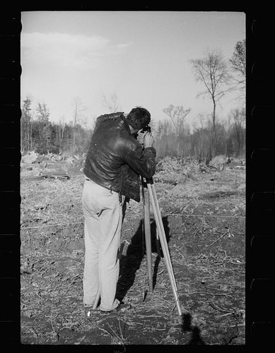 Photo 1930s surveyor - surveyor, with