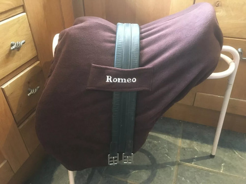 Brown personalised embroidered - brown,