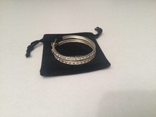 Next Hoop Jewelled Earings
