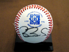 BARRY BONDS SF GIANTS PIRATES SIGNED AUTO VINTAGE BABE RUTH BASEBALL JSA BEAUTY