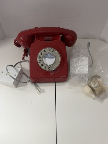 Vintage red rotary - vintage,