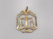 Vintage 9ct Gold Libra Scales