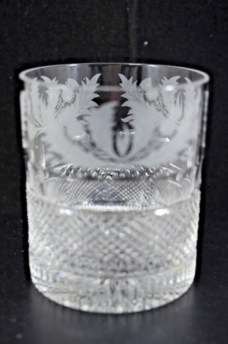 Edinburgh crystal thistle - edinburgh,
