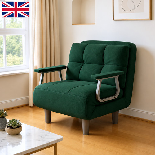 Seater sofa bed chair green - 1,