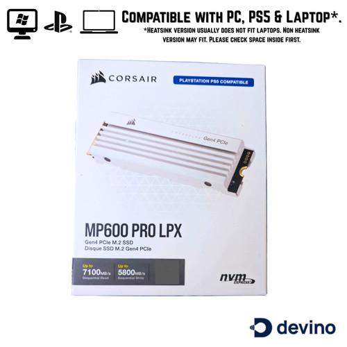 Corsair mp600 pro lpx heatsink - pro,