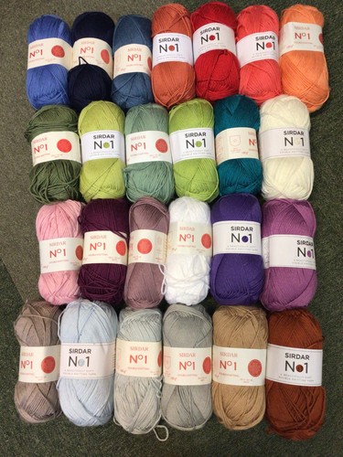 100g balls sirdar no1 - 1,
