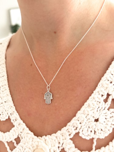 925 sterling silver hamsa - sterling,