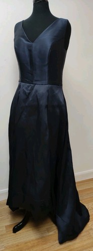 Ballgown uk16 navy blue - ballgown,
