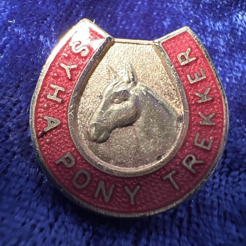 Enamel badge pony - badge, “pony