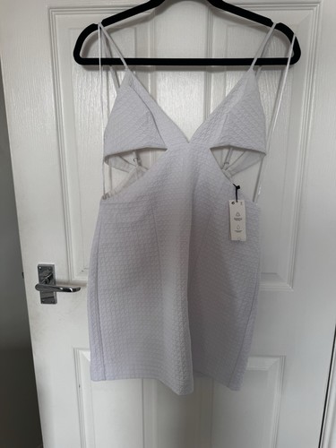Zara white backless dress - zara,