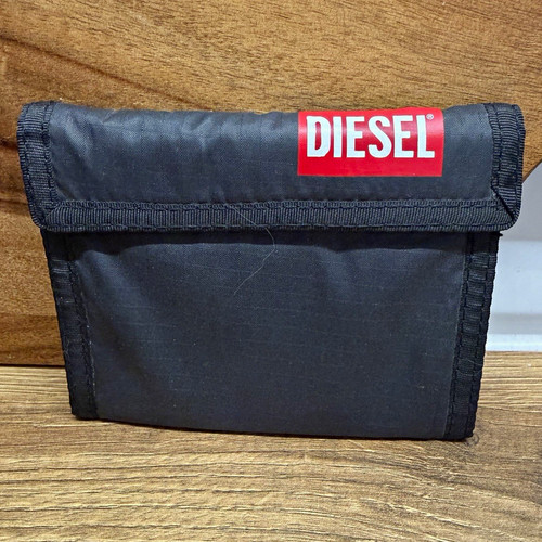Diesel men black - black, bifold