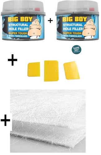 Body work panel repair - panel, glass