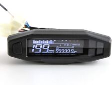 Mini Universal LCD Digital Motorcycle Meter Speedometer Digital Odo-meter #33