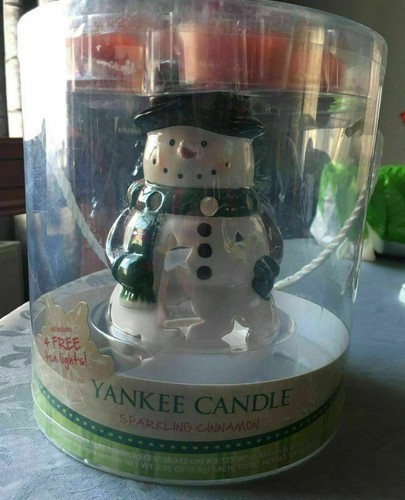 Yankee candle 2015 snowman - candle,