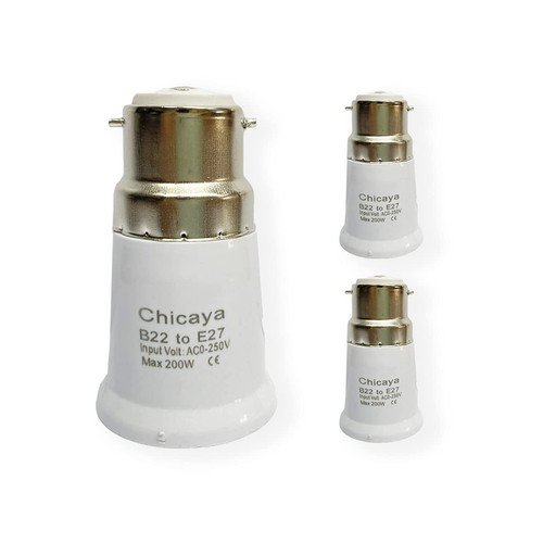 Chicaya b22 e27 - to, converter