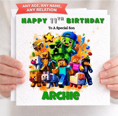 Personalised minecraft - personalised,