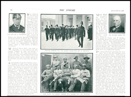 1906 london police training - 1906,