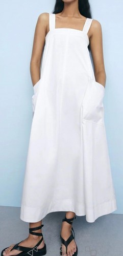 Zara minimalist white cotton - zara,