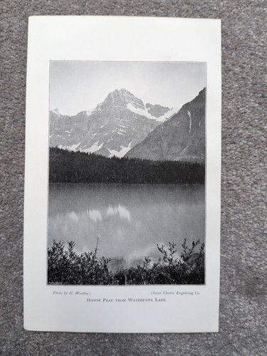 Howse peak from waterfowl - peak,