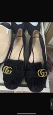 Gucci Marmont Fringed Leather