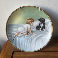 COLLECTABLE PLATE BESSIE PEASE GUTMANN Who Is Sleepy? NUMBER 1346A 3rd Hamilton