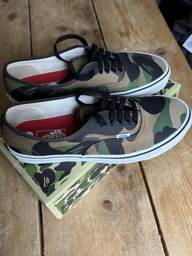 Vans bape authentic - bape, camo