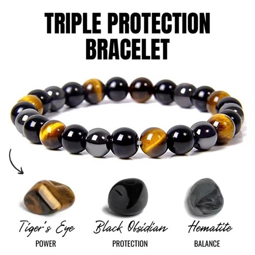 Triple protection gemstone - protection,