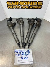 X1 2010 VOLKSWAGEN SHARAN 2.0 DIESEL FUEL INJECTOR P/N: 03L130277J